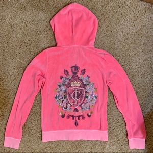 Juicy Couture Pink Tracksuit Jacket